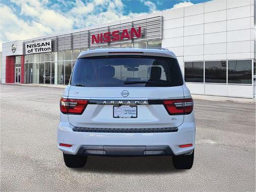 Aspen White 2024 Nissan Armada SL