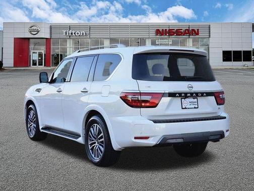 Aspen White 2024 Nissan Armada SL