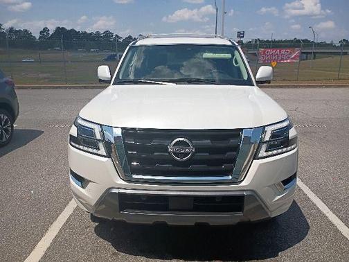 Aspen White 2024 Nissan Armada SL