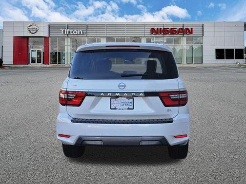 Aspen White 2024 Nissan Armada SL