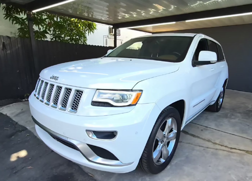 Bright White Clearcoat 2016 Jeep Grand Cherokee Summit