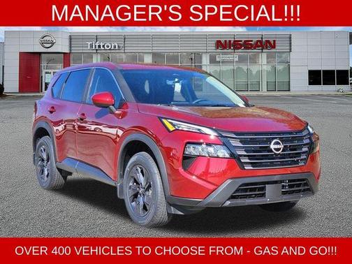 Scarlet Ember 2026 Nissan Rogue SV