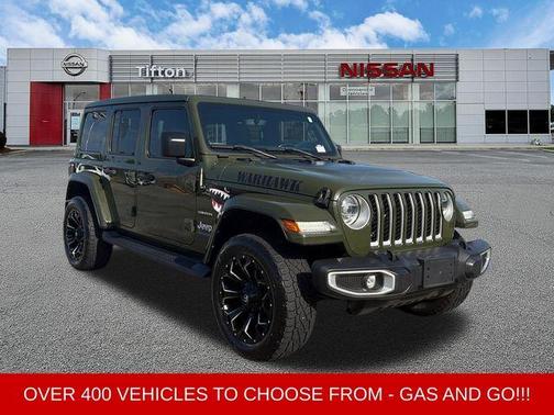Green Clearcoat 2021 Jeep Wrangler Unlimited 4xe Sahara