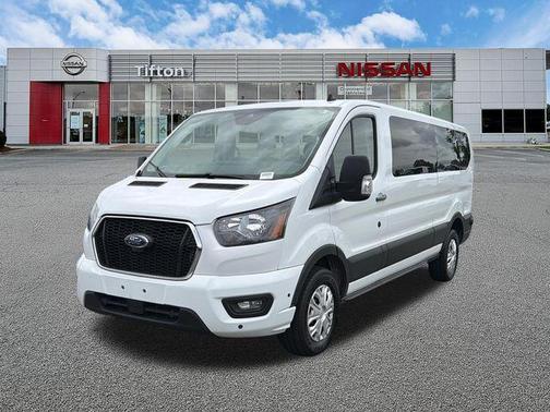 Oxford White 2024 Ford Transit-350 XLT