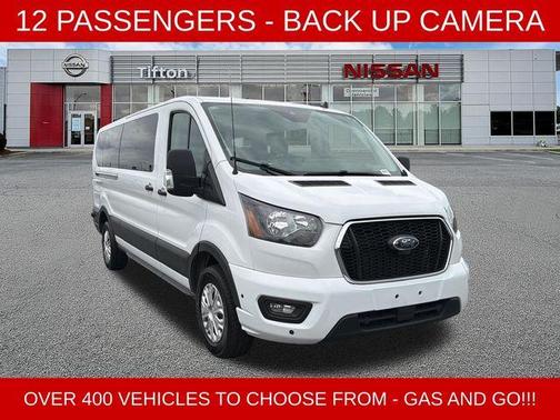 Oxford White 2024 Ford Transit-350 XLT