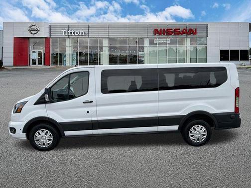 Oxford White 2024 Ford Transit-350 XLT