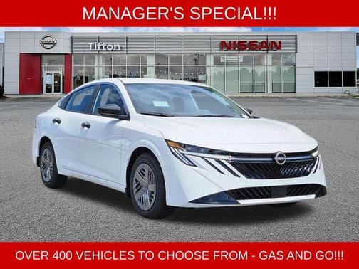 Cloud White 2026 Nissan Sentra S