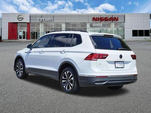 Pure White 2024 Volkswagen Tiguan 2.0T S