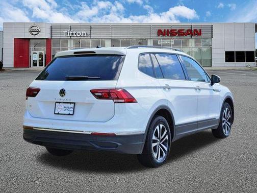 Pure White 2024 Volkswagen Tiguan 2.0T S