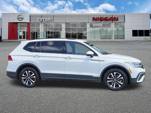 Pure White 2024 Volkswagen Tiguan 2.0T S