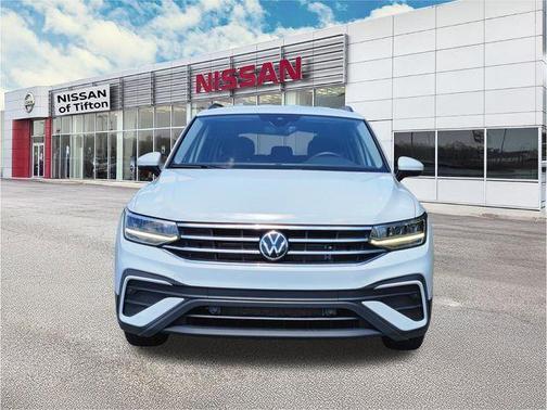 Pure White 2024 Volkswagen Tiguan 2.0T S