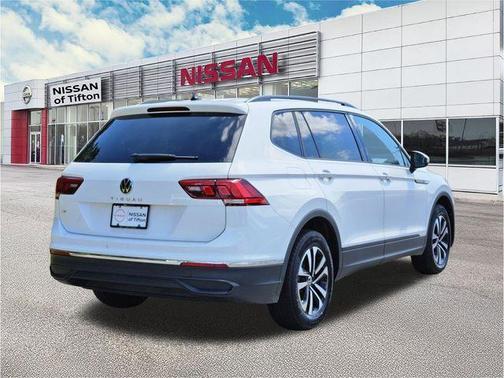 Pure White 2024 Volkswagen Tiguan 2.0T S