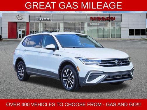 Pure White 2024 Volkswagen Tiguan 2.0T S