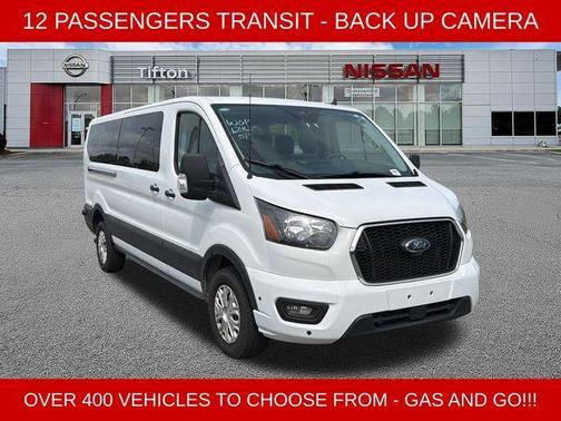 Oxford White 2024 Ford Transit-350 XLT