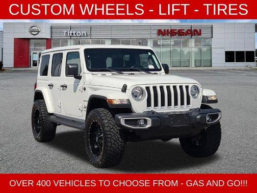 Bright White 2021 Jeep Wrangler Unlimited Sahara