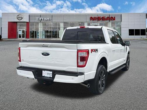 White Metallic 2022 Ford F-150 Lariat