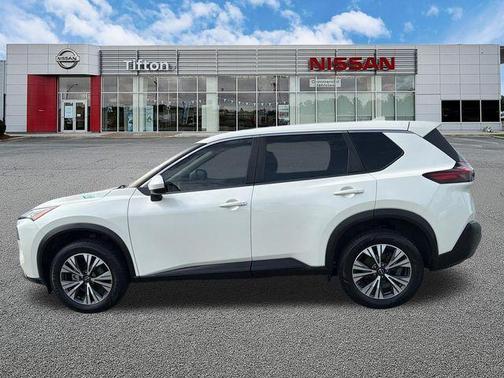 White 2023 Nissan Rogue SV