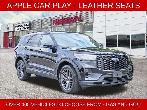 Black Metallic 2025 Ford Explorer ST-Line