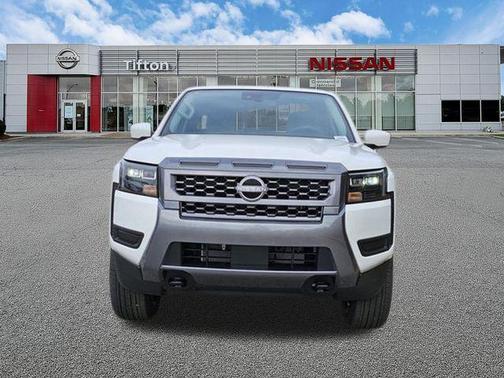 Glacier White 2026 Nissan Frontier SV