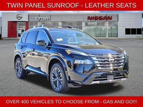 Black 2026 Nissan Rogue Platinum
