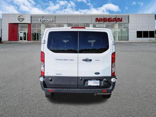 Oxford White 2024 Ford Transit-350 XLT