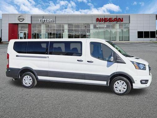 Oxford White 2024 Ford Transit-350 XLT