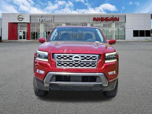 Cardinal Red Metallic 2024 Nissan Frontier SL