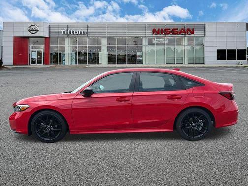 Red 2025 Honda Civic Sport