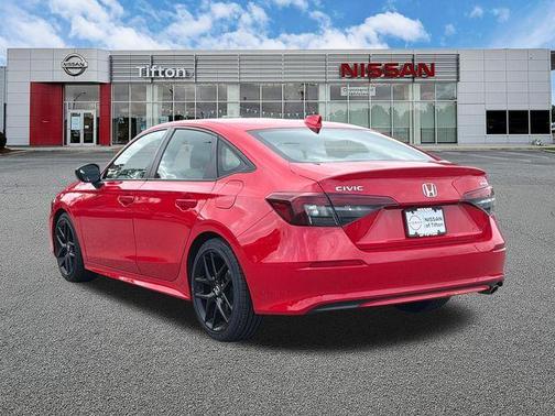 Red 2025 Honda Civic Sport