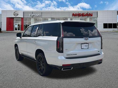 Crystal White 2022 Cadillac Escalade Premium Luxury Platinum