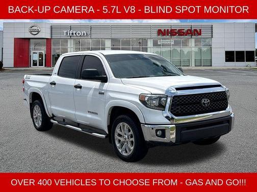 Super White 2021 Toyota Tundra SR5