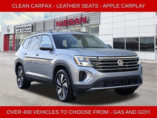 Silver Mist Metallic 2025 Volkswagen Atlas 2.0T SE w/Technology