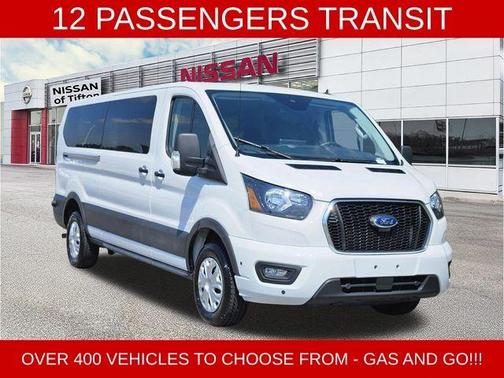 Oxford White 2024 Ford Transit-350 XLT