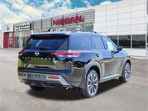 Black 2026 Nissan Pathfinder Platinum