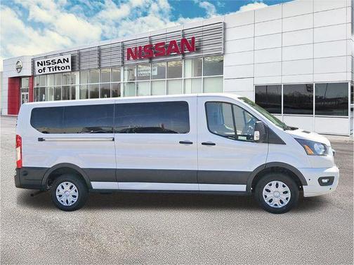 Oxford White 2024 Ford Transit-350 XLT