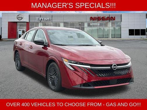 Scarlet Ember 2026 Nissan Sentra SV