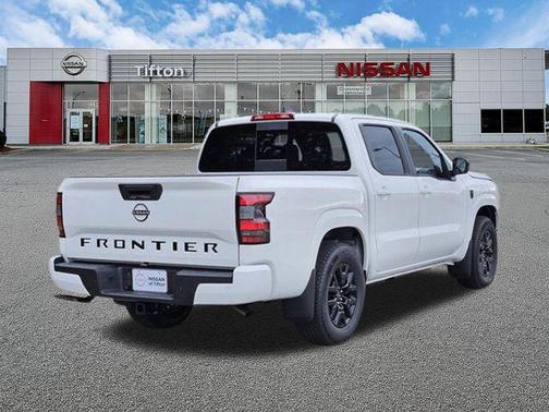 Glacier White 2026 Nissan Frontier SV
