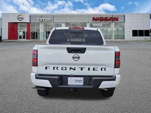 Glacier White 2026 Nissan Frontier SV