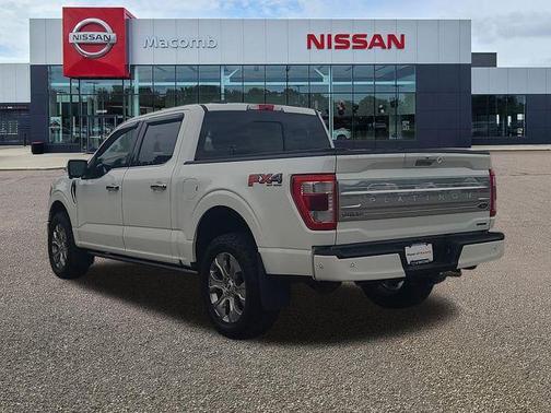 White Metallic 2022 Ford F-150 Platinum