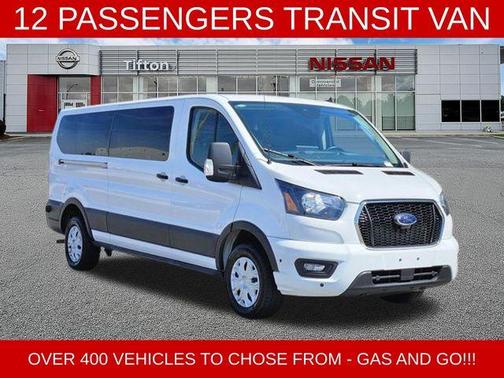 Oxford White 2024 Ford Transit-350 XLT