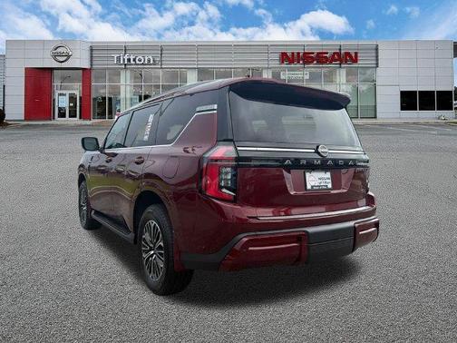 Red 2026 Nissan Armada SL