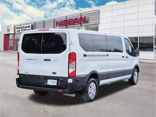 Oxford White 2024 Ford Transit-350 XLT