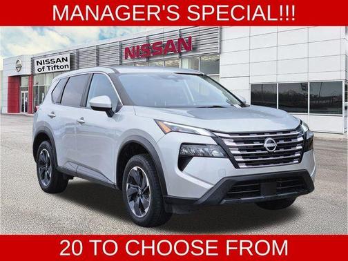 Brilliant Silver Metallic 2024 Nissan Rogue SV