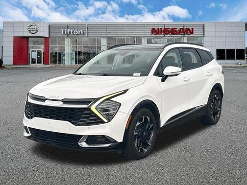 White Pearl 2023 Kia Sportage SX-Prestige