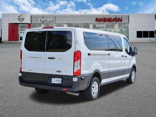 Oxford White 2024 Ford Transit-350 XLT