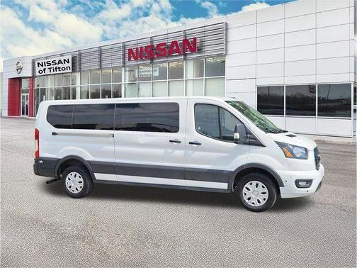 Oxford White 2024 Ford Transit-350 XLT