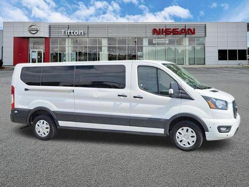 Oxford White 2024 Ford Transit-350 XLT