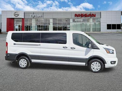 Oxford White 2024 Ford Transit-350 XLT