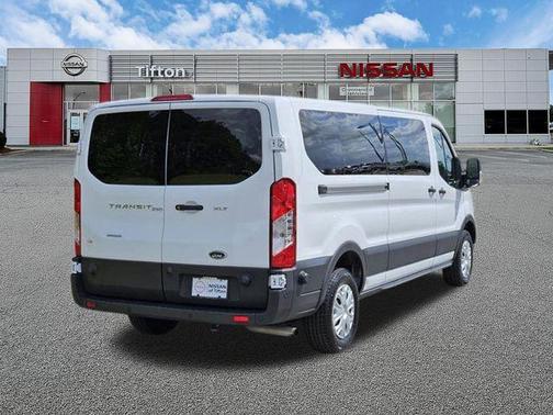 Oxford White 2024 Ford Transit-350 XLT