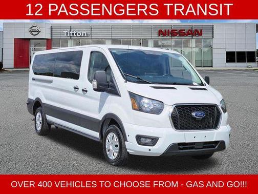 Oxford White 2024 Ford Transit-350 XLT